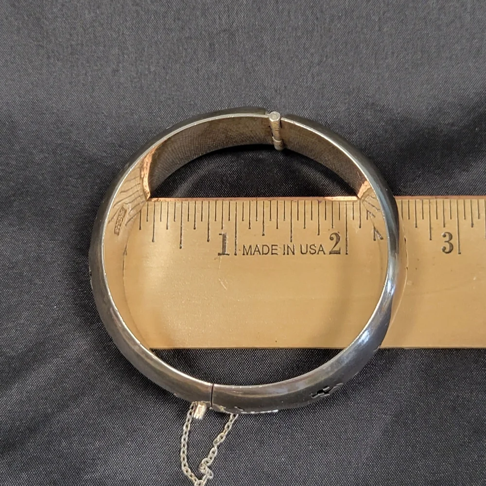 Vintage Mexican sterling silver Picasso bullfight storytelling bracelet EUC! - Picture 10 of 13